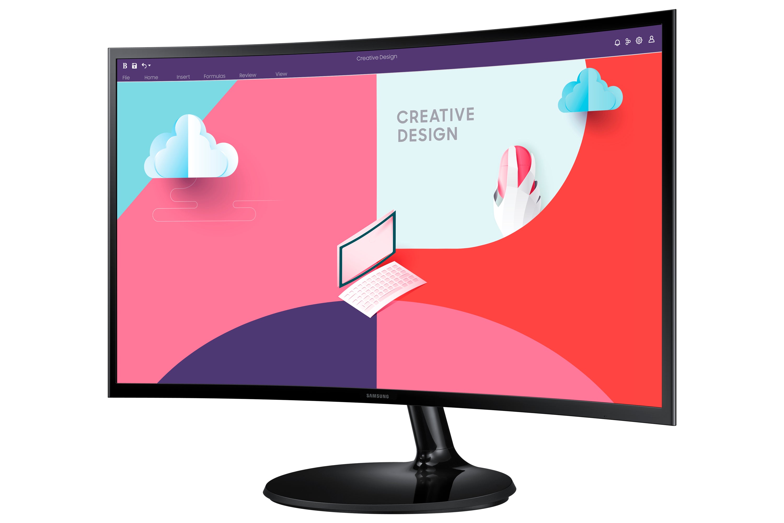 Samsung S36C LED-skärm 68,6 cm (27") 1920 x 1080 pixlar Full HD LCD Svart