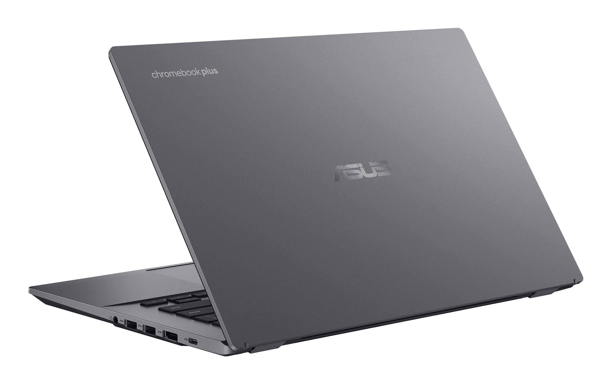 ASUS Chromebook Plus CX34 CX3402CVA-PQ0732 Intel® Core™ i3 i3-1315U 35,6 cm (14") Full HD 8 GB LPDDR5x-SDRAM 128 GB UFS Wi-Fi 6E (802.11ax) ChromeOS tyska Grå