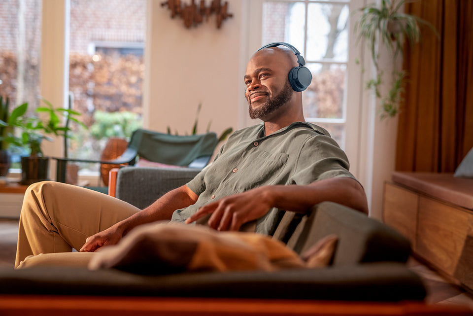 Philips 4000 series TAH4209BL/00 hörlur och headset Trådlös Huvudband Samtal/musik Bluetooth Blå