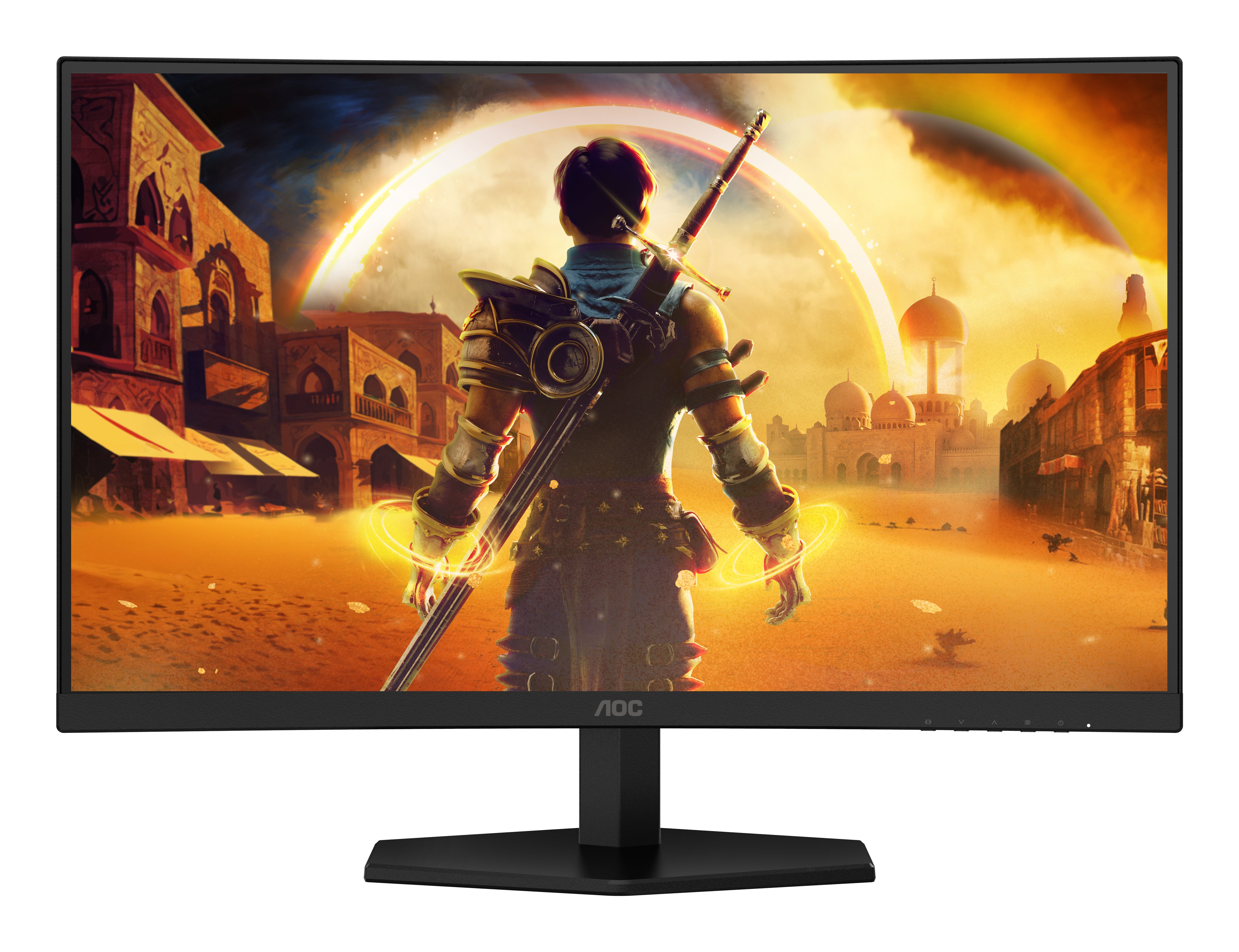 AOC G4 27G4HRE platta pc-skärmar 68,6 cm (27") 1920 x 1080 pixlar Full HD LED Svart, Röd