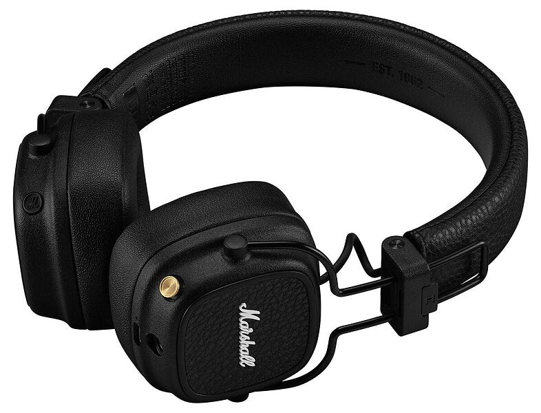 Marshall Major V trådlösa on ear-hörlurar, svarta