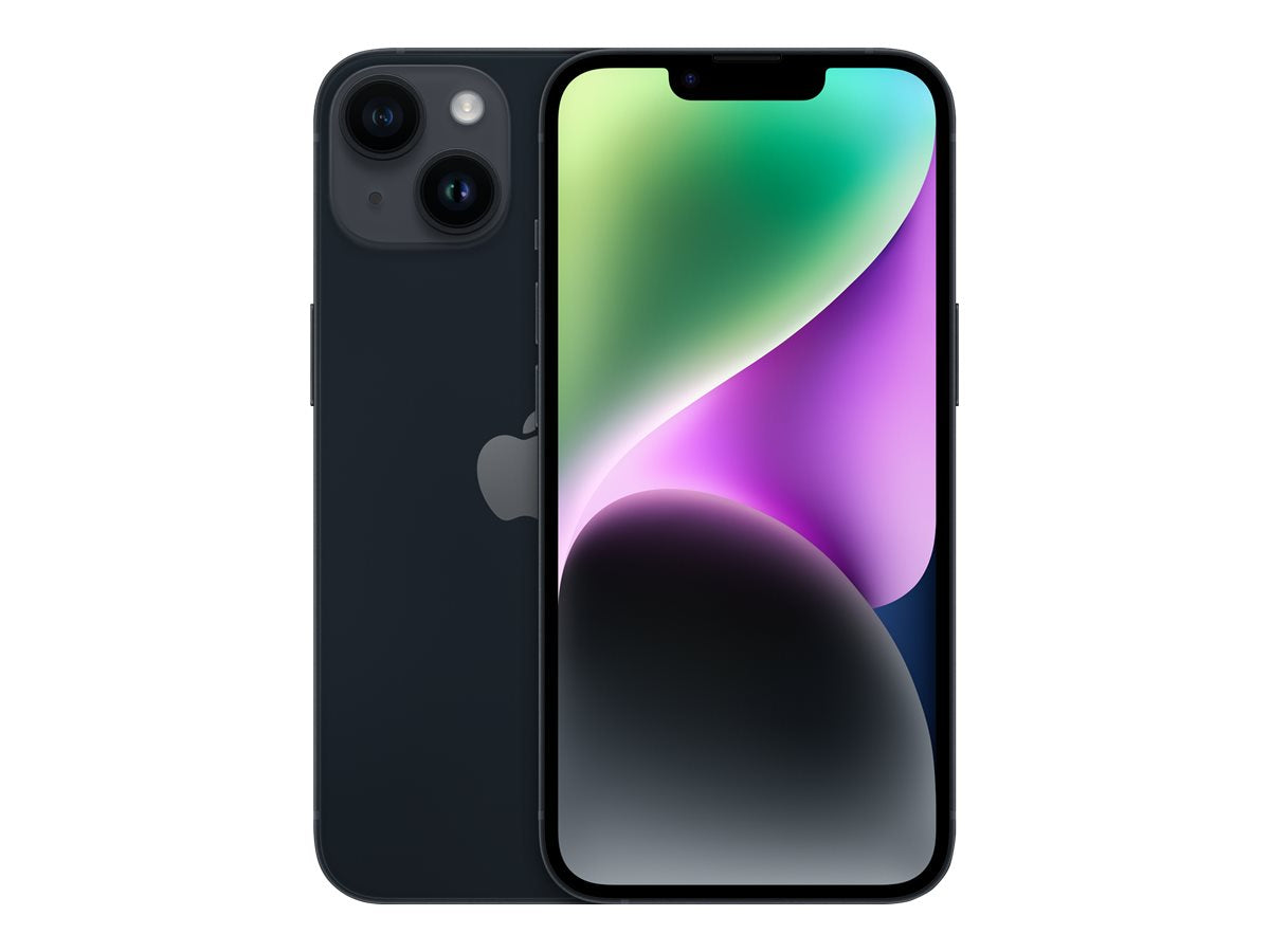 Apple iPhone 14 – 5G smartphone 128GB Midnight Refurb