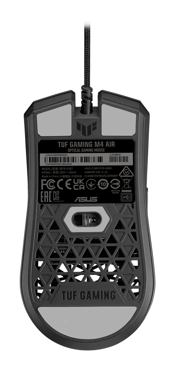 ASUS TUF Gaming M4 AIR Trådbunden spelmus