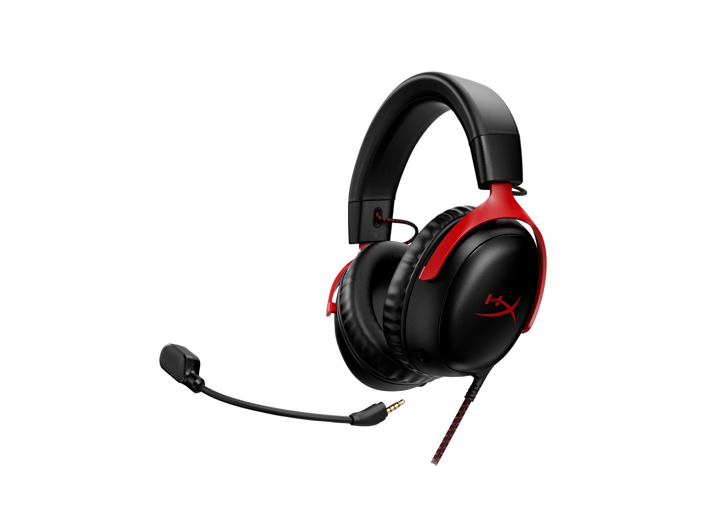 HyperX Cloud 3 Trådbundna Hörlurar Svarta Röda