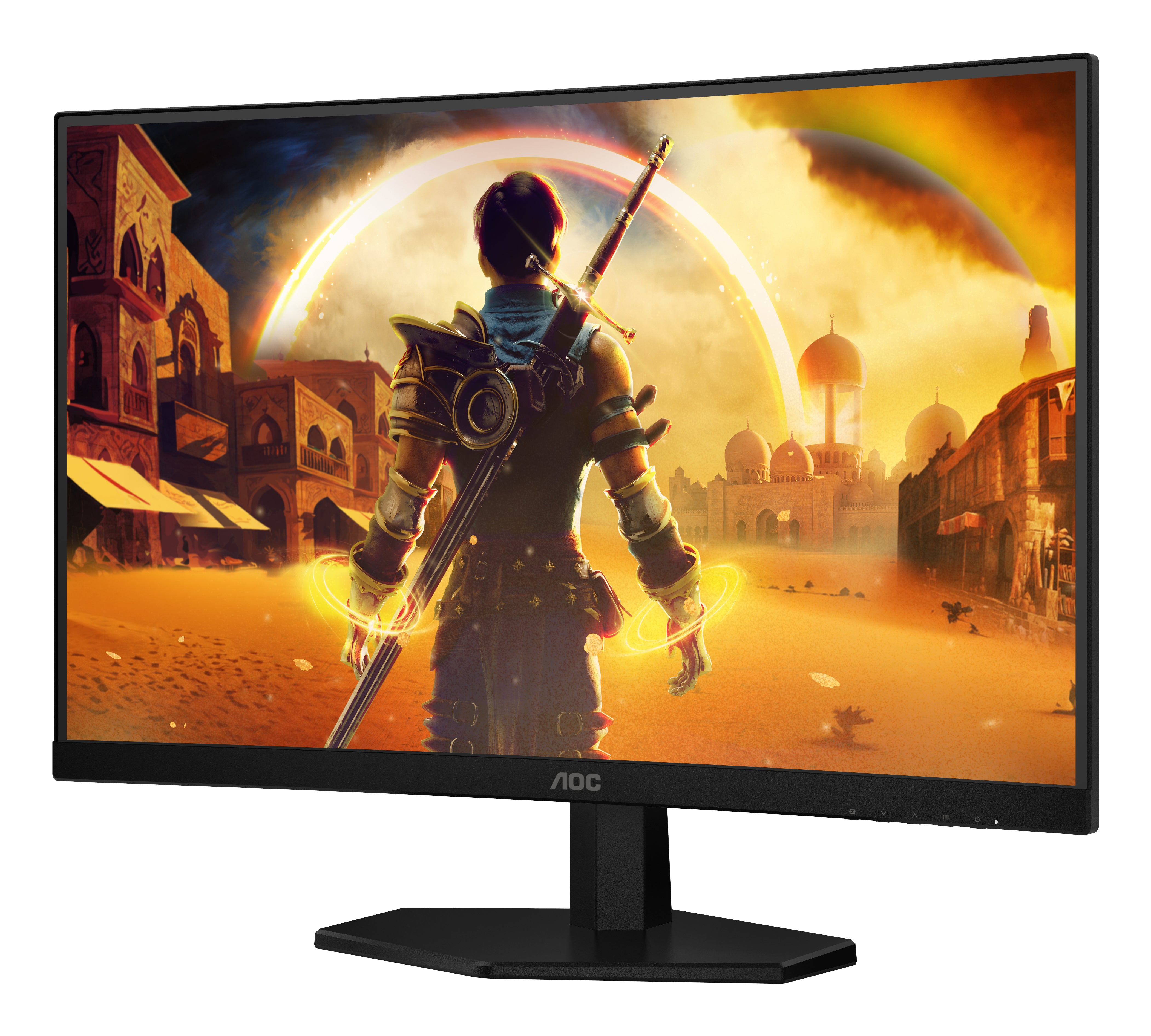 AOC G4 27G4HRE platta pc-skärmar 68,6 cm (27") 1920 x 1080 pixlar Full HD LED Svart, Röd