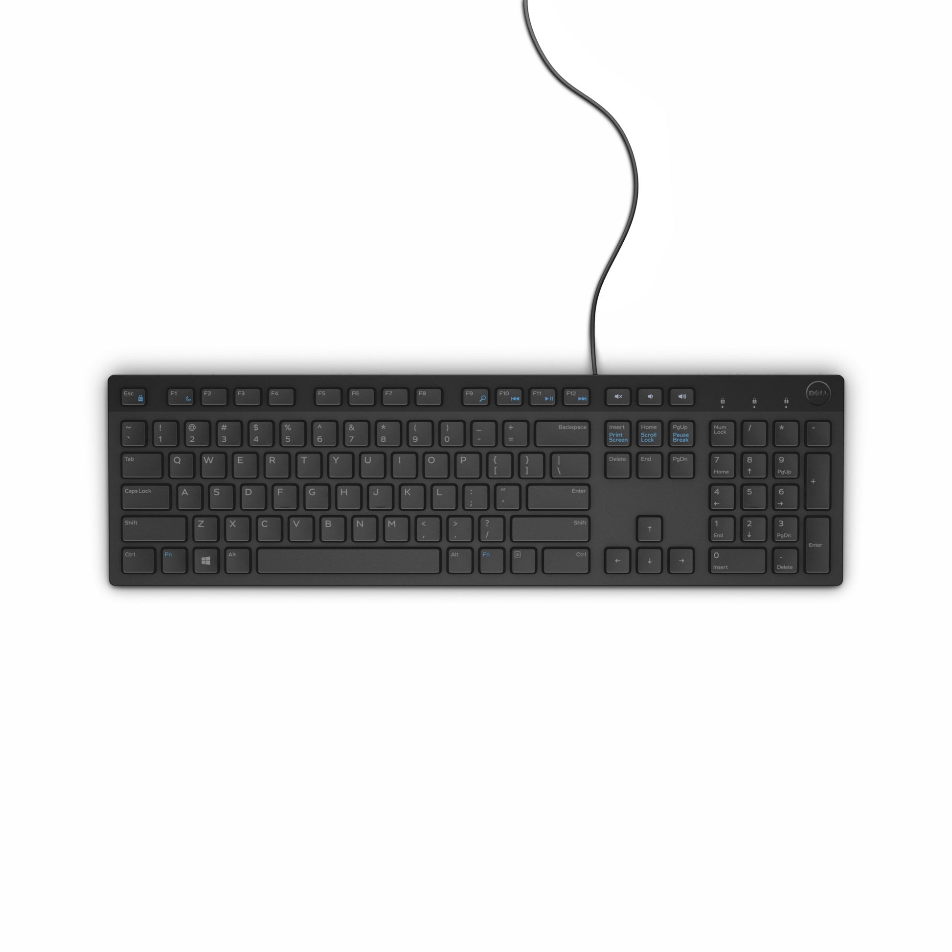 DELL trådbundet tangentbord – KB216 - Estniska (QWERTY) - svart 