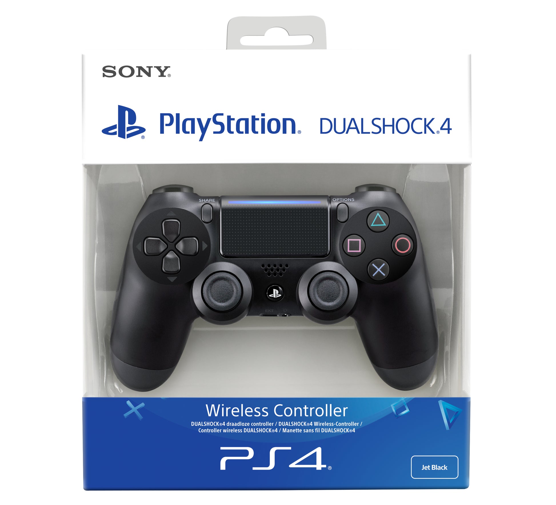 Sony DualShock 4 V2 Svart Bluetooth/USB Spelplatta Analog/Digital PlayStation 4
