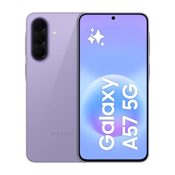 Samsung Galaxy A57 lila