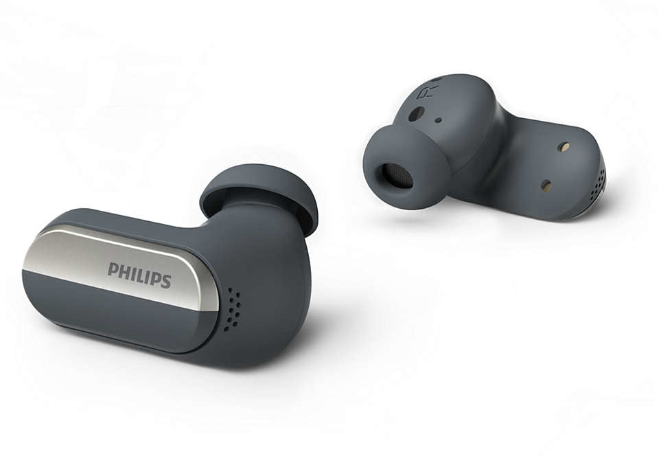 Philips TAT6908BK/00 hörlur och headset True Wireless Stereo (TWS) I öra Samtal/musik Bluetooth Svart