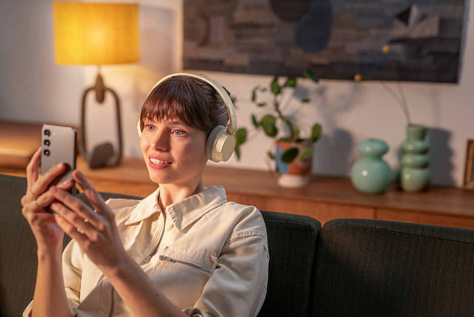 Philips-headset Beige