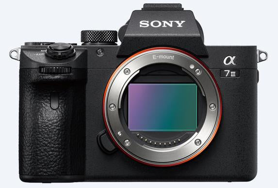 Sony α 7 III MILC-hus 24,2 MP CMOS 6000 x 4000 pixlar Svart