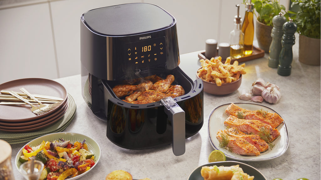 Philips Essential Airfryer HD9280/70 5000 XL Ansluten