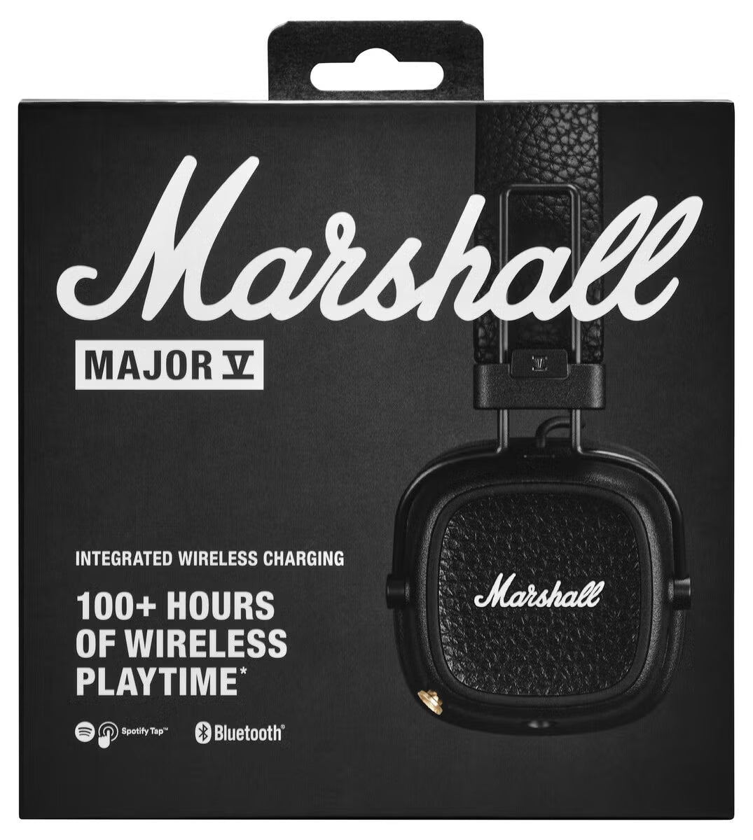 Marshall Major V trådlösa on ear-hörlurar, svarta