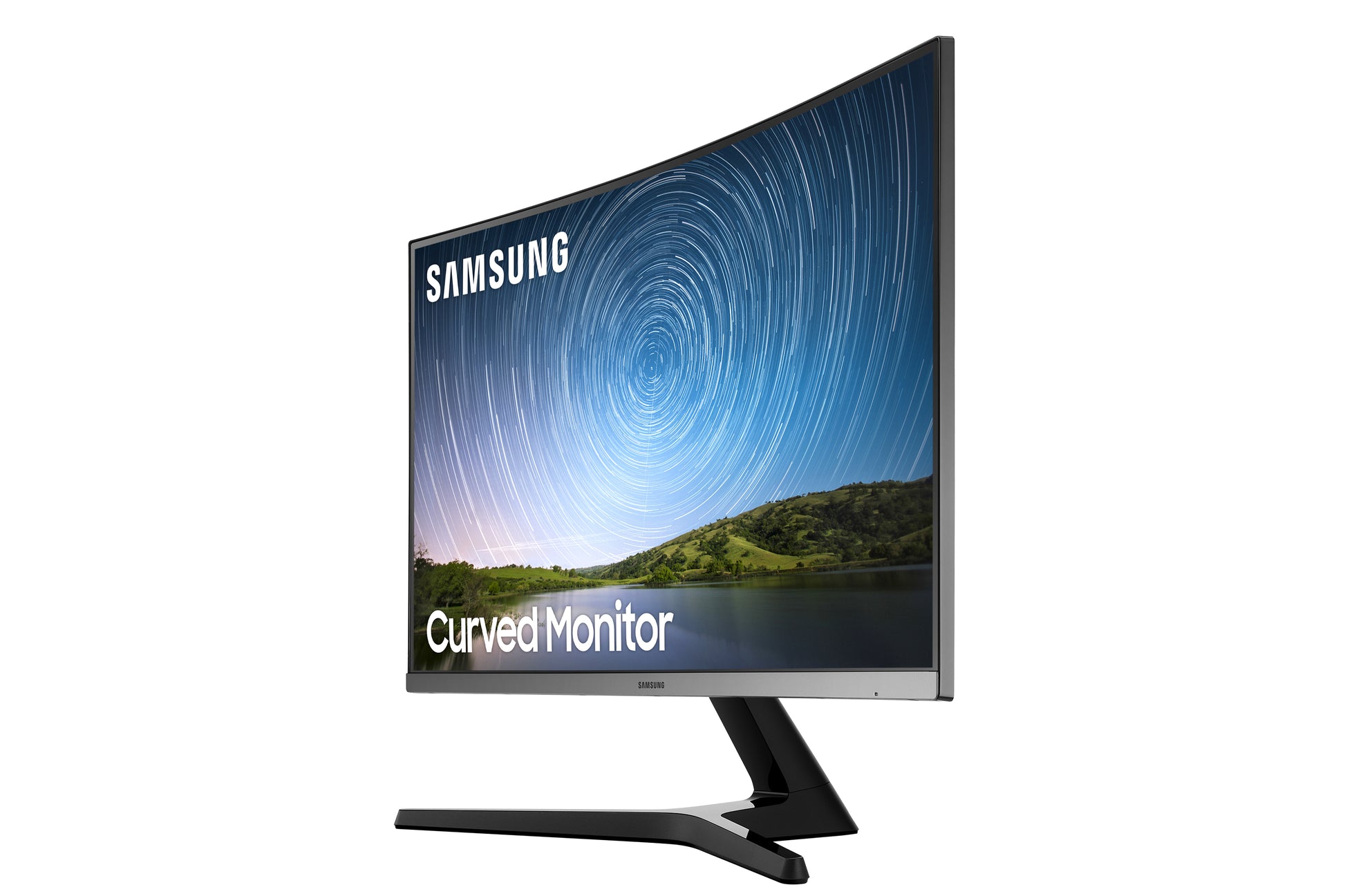 Samsung CR50 platta pc-skärmar 81,3 cm (32") 1920 x 1080 pixlar Full HD LED Blå, Grå