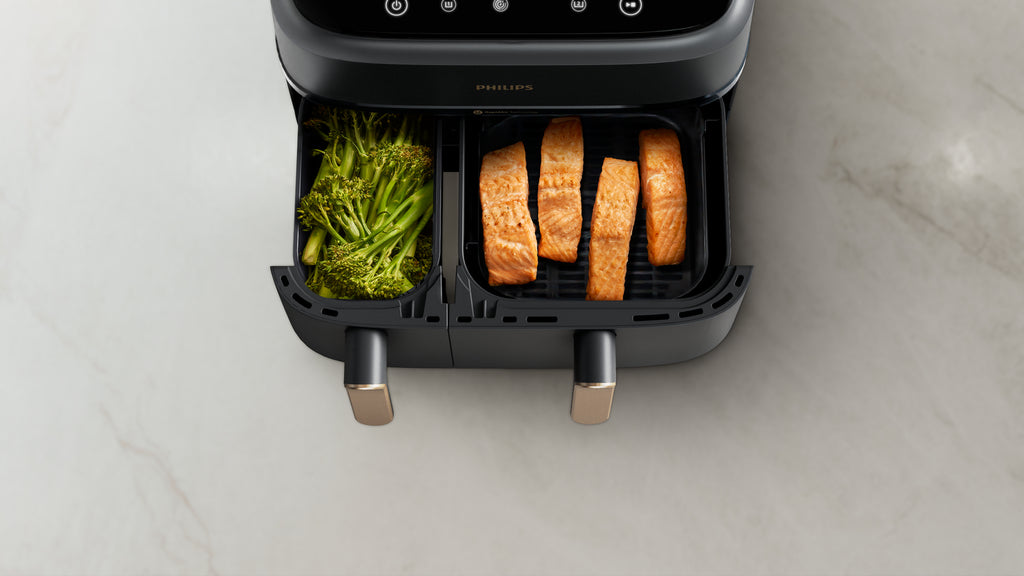 Philips 3000-serien NA352/00 Airfryer med dubbla korgar