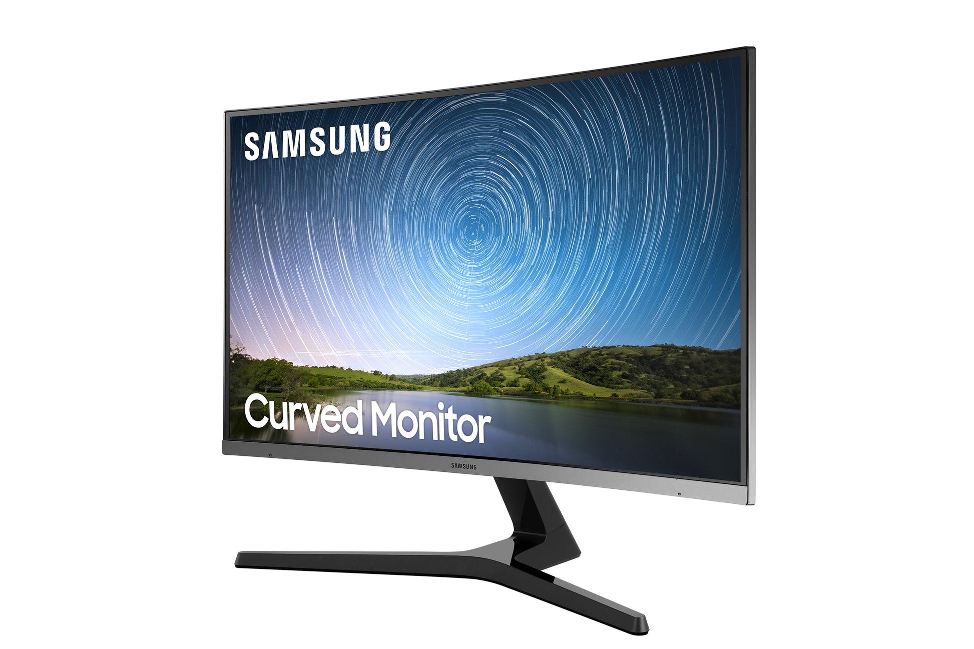 Samsung CR50 platta pc-skärmar 81,3 cm (32") 1920 x 1080 pixlar Full HD LED Blå, Grå