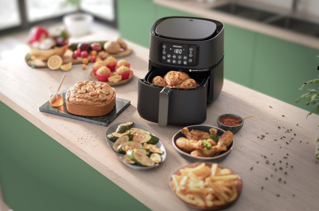 Philips 5000 series Airfryer HD9285 5000 XXL ansluten
