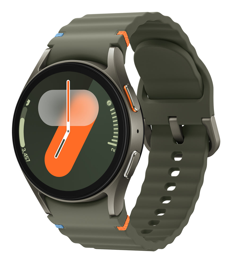 Samsung Galaxy Watch7 3,3 cm (1.3") AMOLED 40 mm Digital 432 x 432 pixlar Pekskärm 4G Grön Wi-Fi GPS