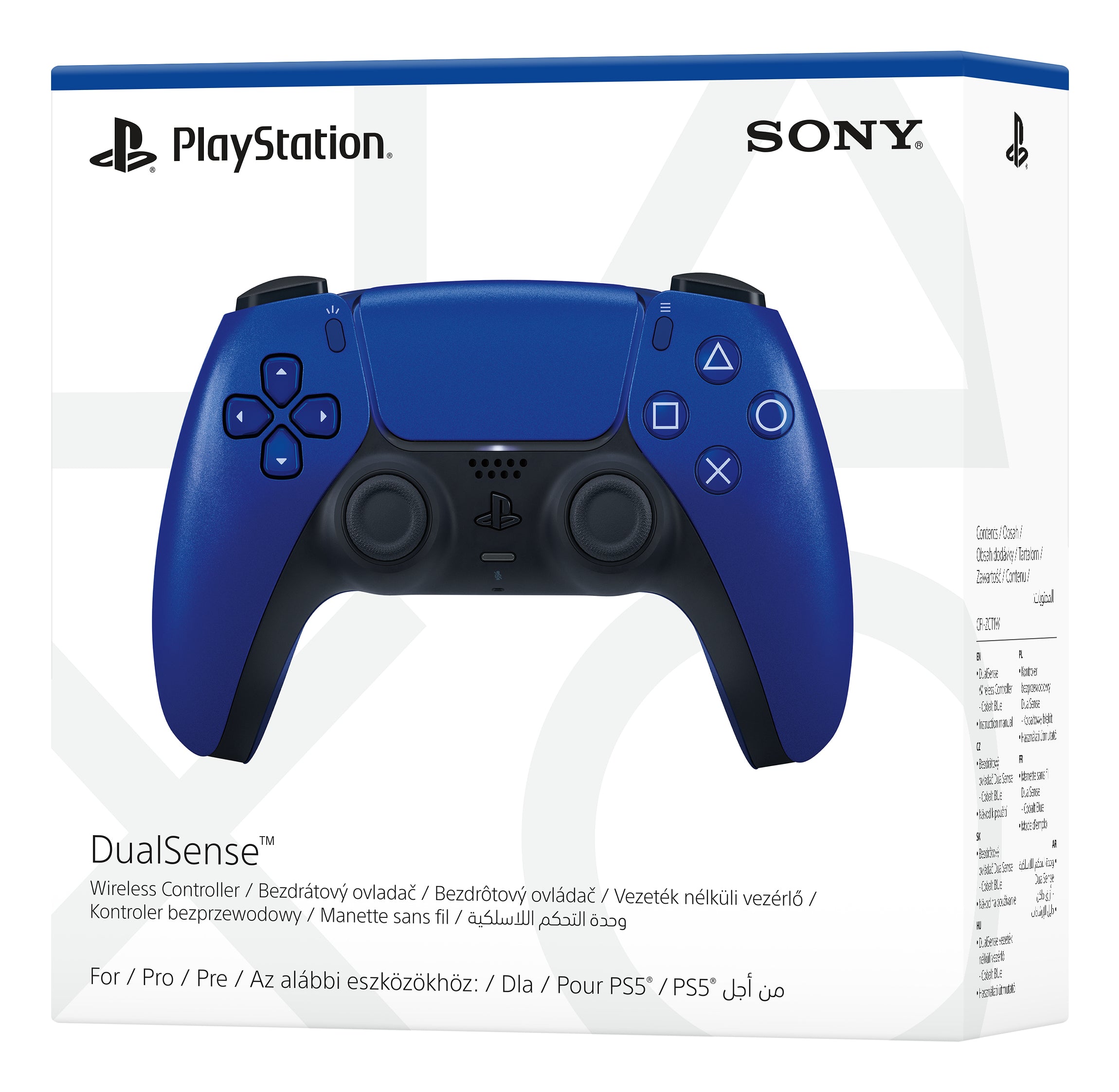 Sony DualSense Blå Bluetooth/USB Spelplatta Analog / Digital PlayStation 5