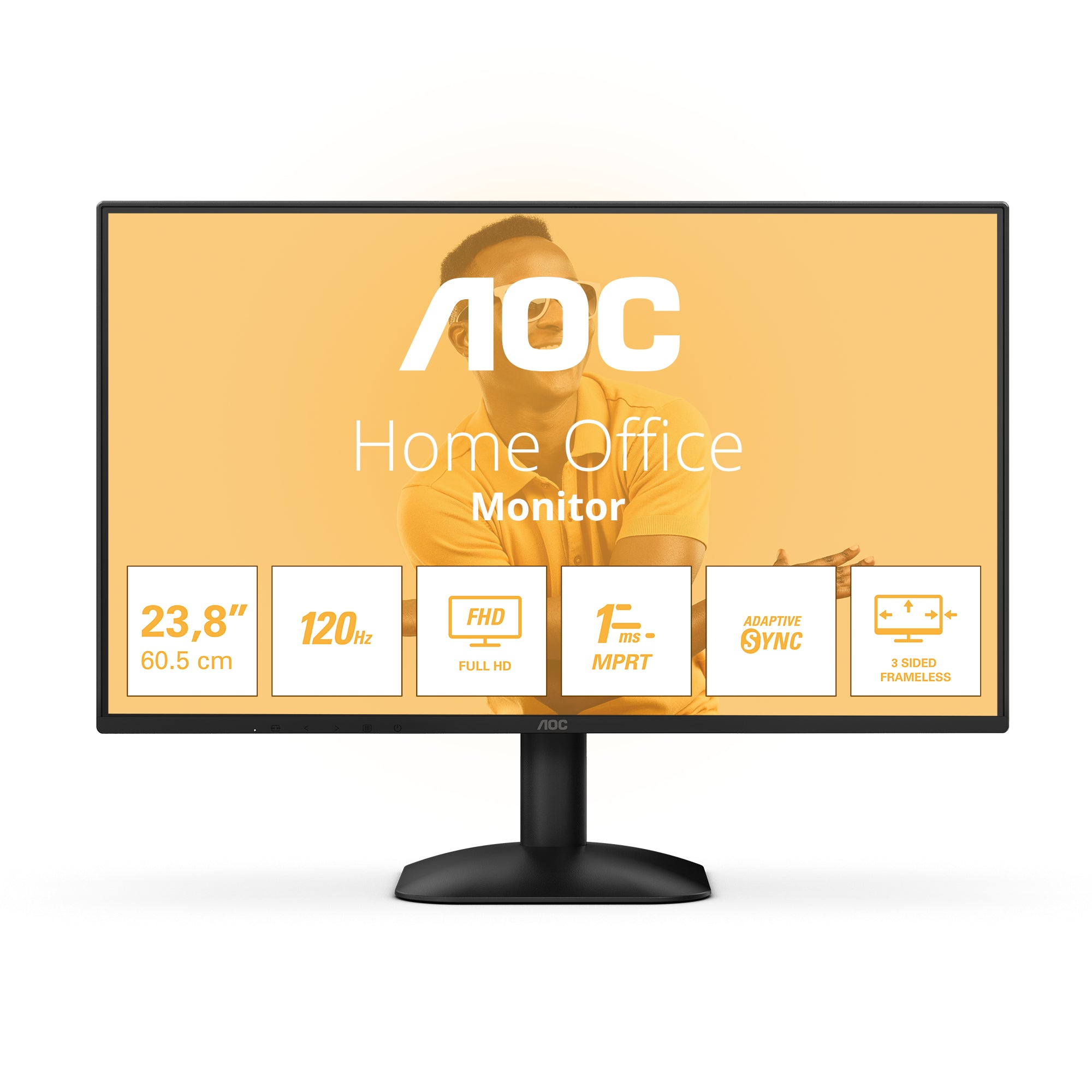 AOC 24B31H LED display 60,5 cm (23.8") 1920 x 1080 pixlar Full HD Svart