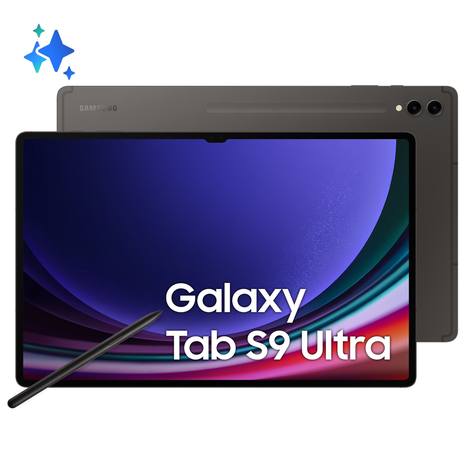 Samsung Galaxy Tab S9 Ultra Qualcomm Snapdragon 256 GB 37,1 cm (14,6 tum) 12 GB Wi-Fi 6 (802.11ax) Android 13 grafik