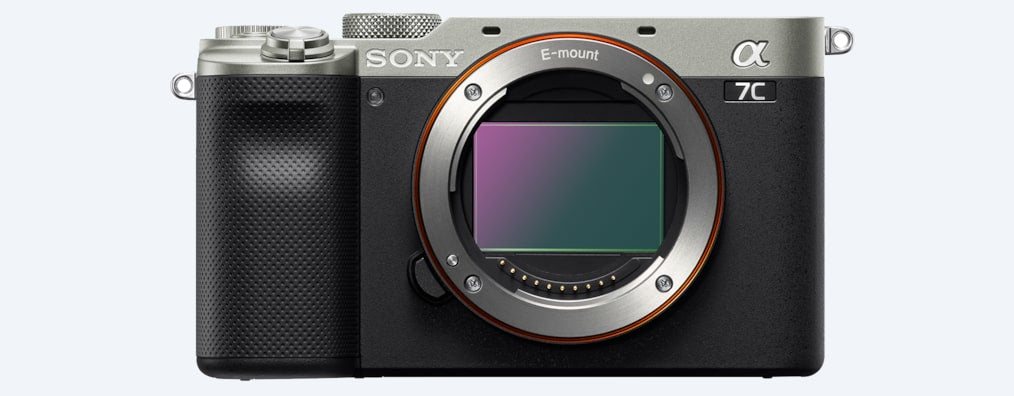 Sony α 7C MILC-hus 24,2 MP CMOS 6000 x 4000 pixlar Svart, Silver