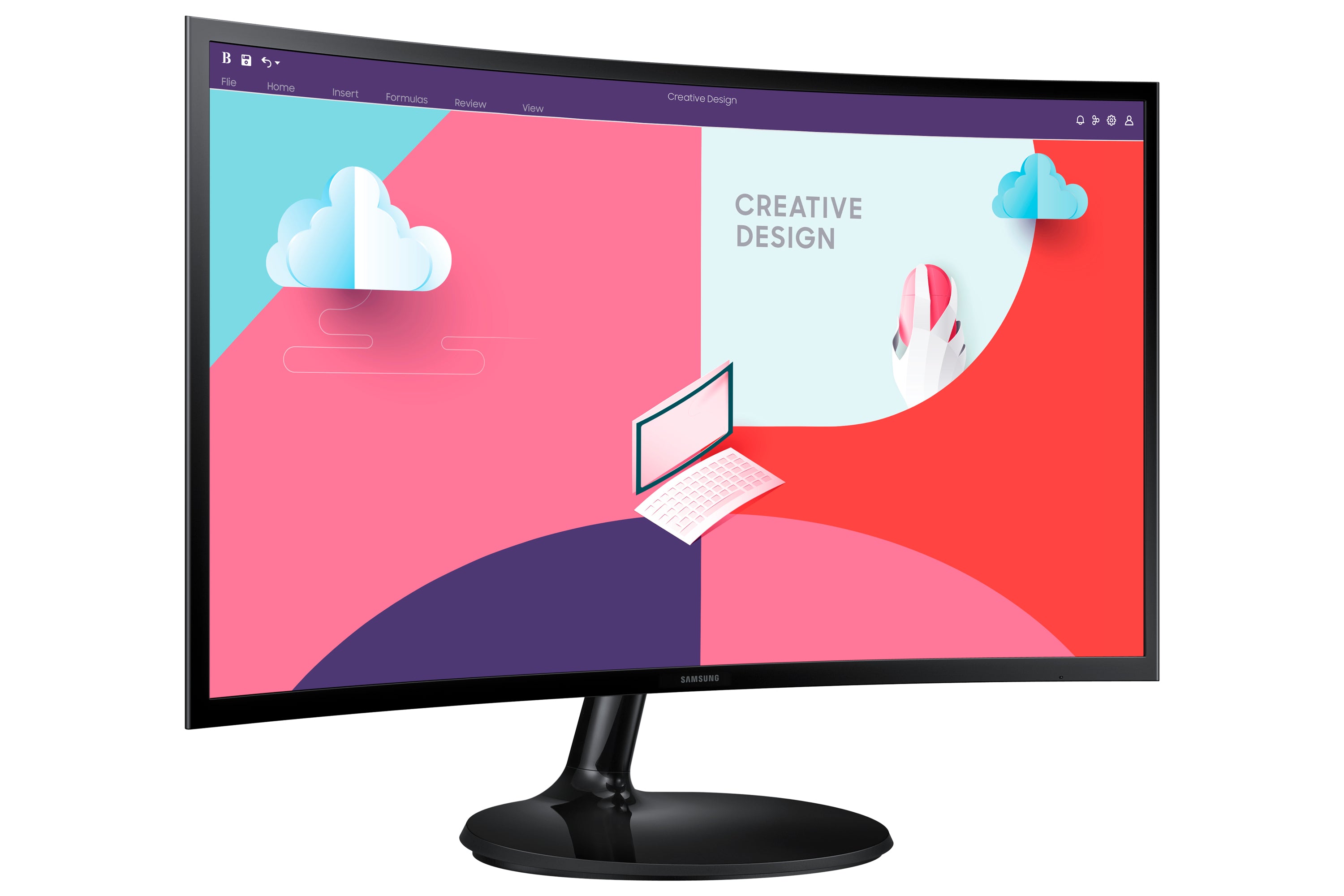 Samsung S36C LED-skärm 68,6 cm (27") 1920 x 1080 pixlar Full HD LCD Svart