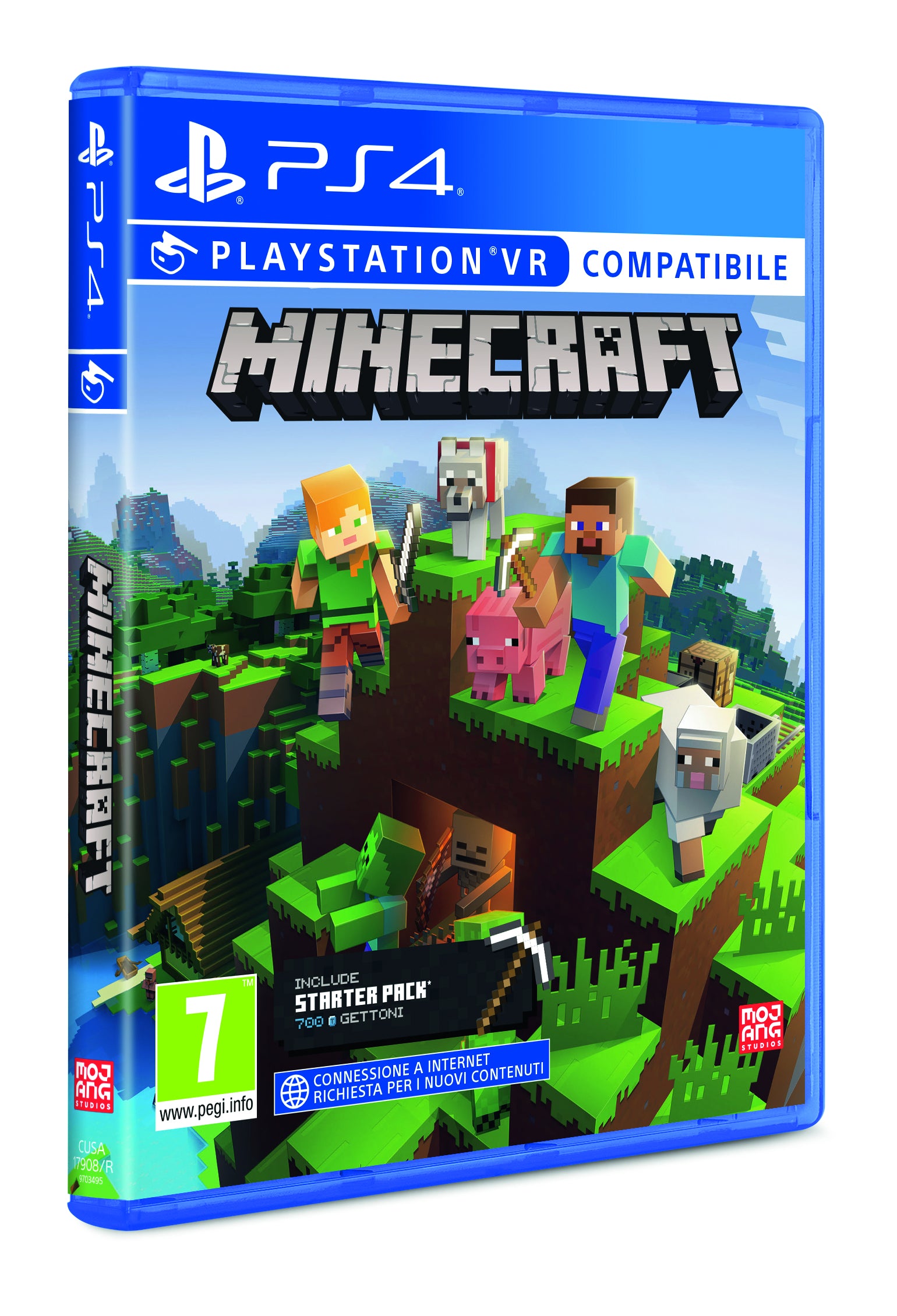 Sony Minecraft Starter Collection Startpaket Engelska, Italienska PlayStation 4