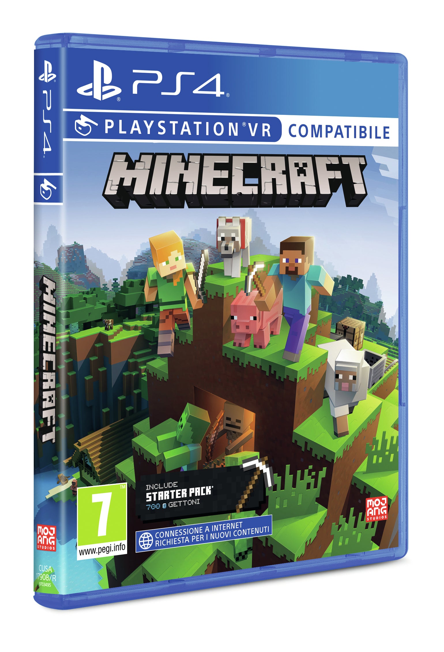 Sony Minecraft Starter Collection Startpaket Engelska, Italienska PlayStation 4
