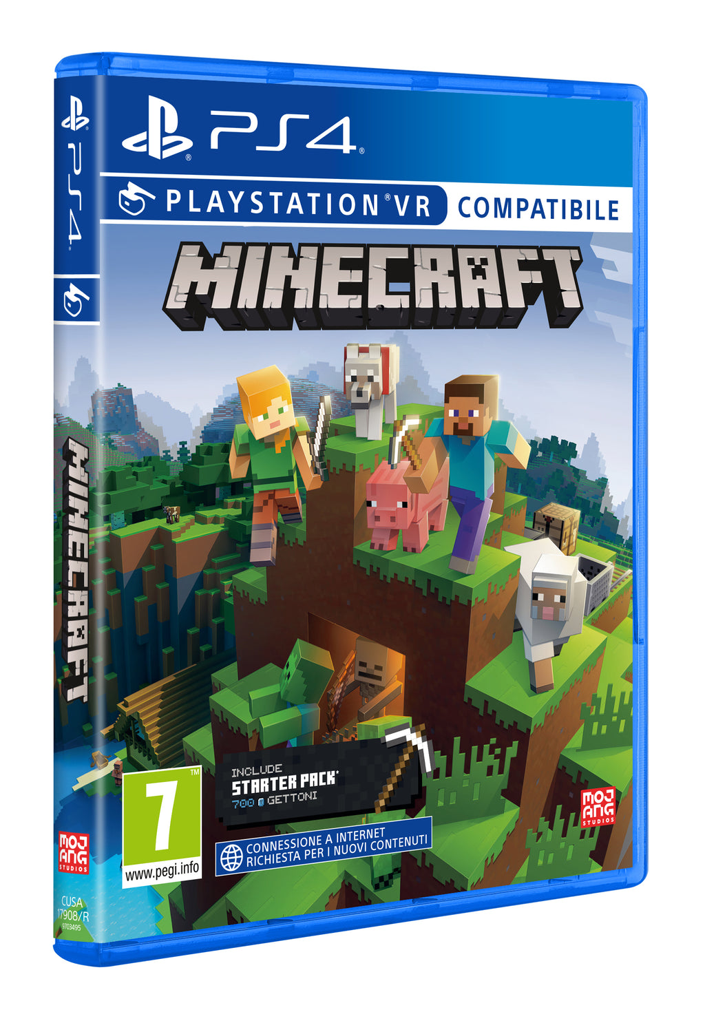 Sony Minecraft Starter Collection Startpaket Engelska, Italienska PlayStation 4