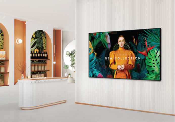 Samsung QM55C | 55" | 3840x2160 | 500Nits | 24/7 | Built-in speaker | SSSP11 with Tizen 7