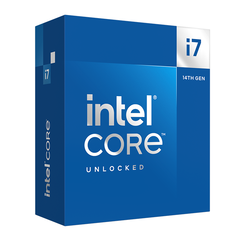 Intel Core i7 14700K 3,4 GHz, 33 MB, sockel 1700