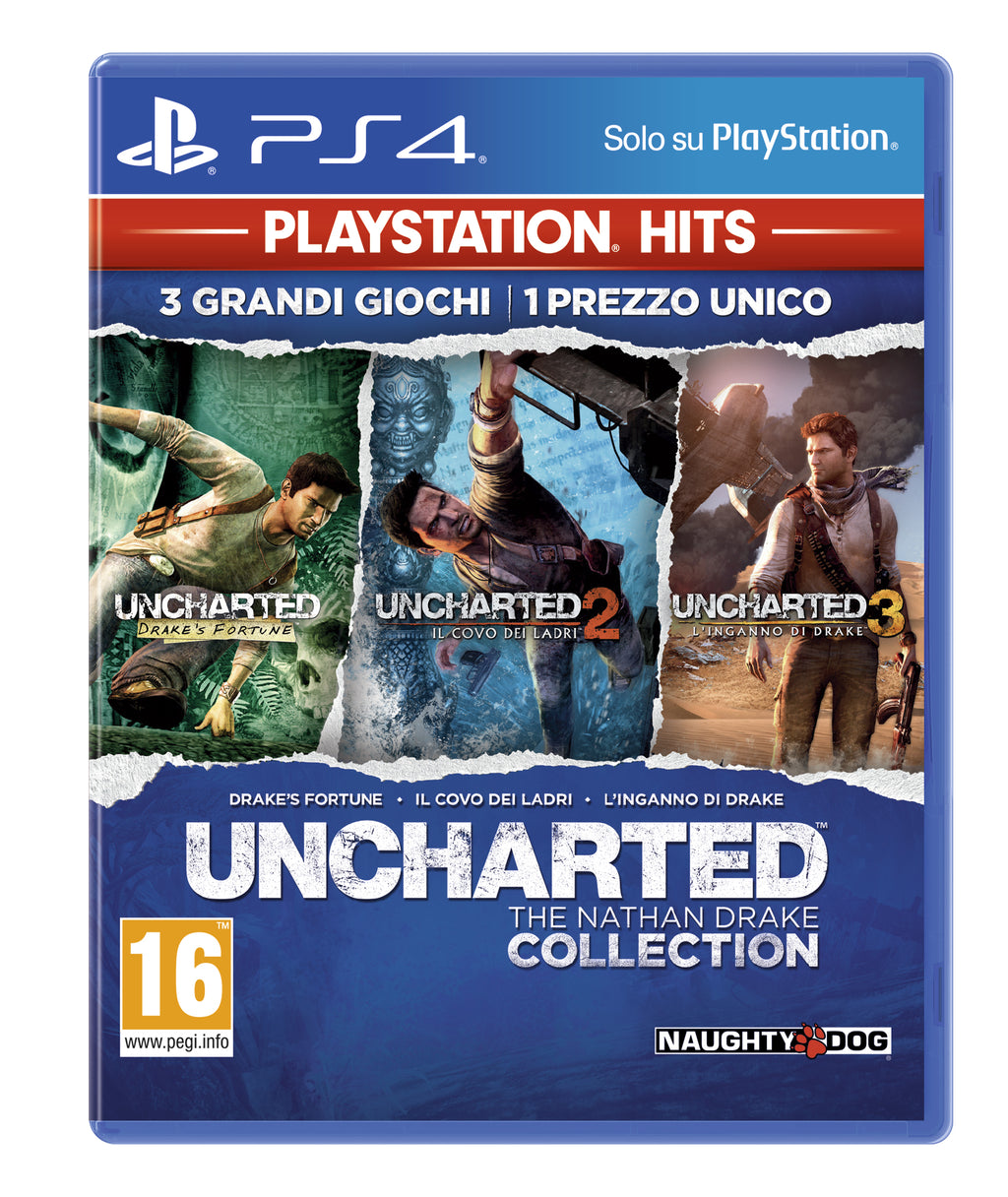 Sony Uncharted: Nathan Drake-samlingen, PS Hits, PS4 PlayStation 4