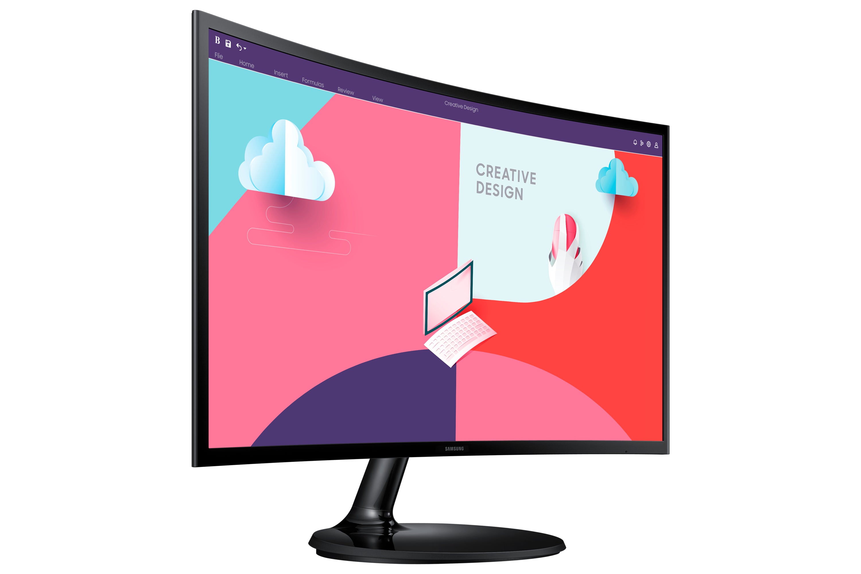 Samsung S36C LED-skärm 68,6 cm (27") 1920 x 1080 pixlar Full HD LCD Svart
