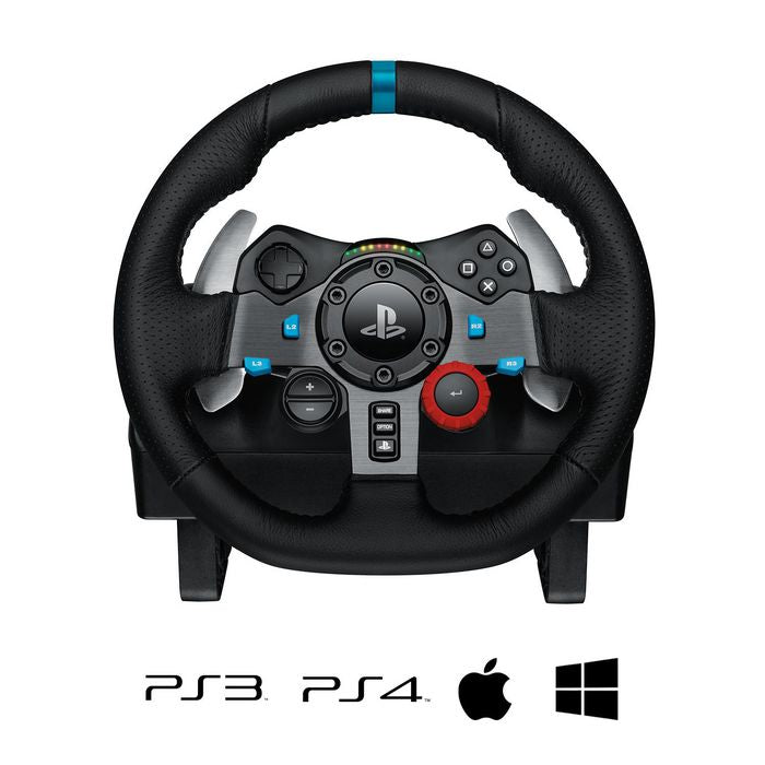 Logitech G29 Driving Force Racing Wheel for PlayStation 5 and PlayStation 4, USB, PLUG C