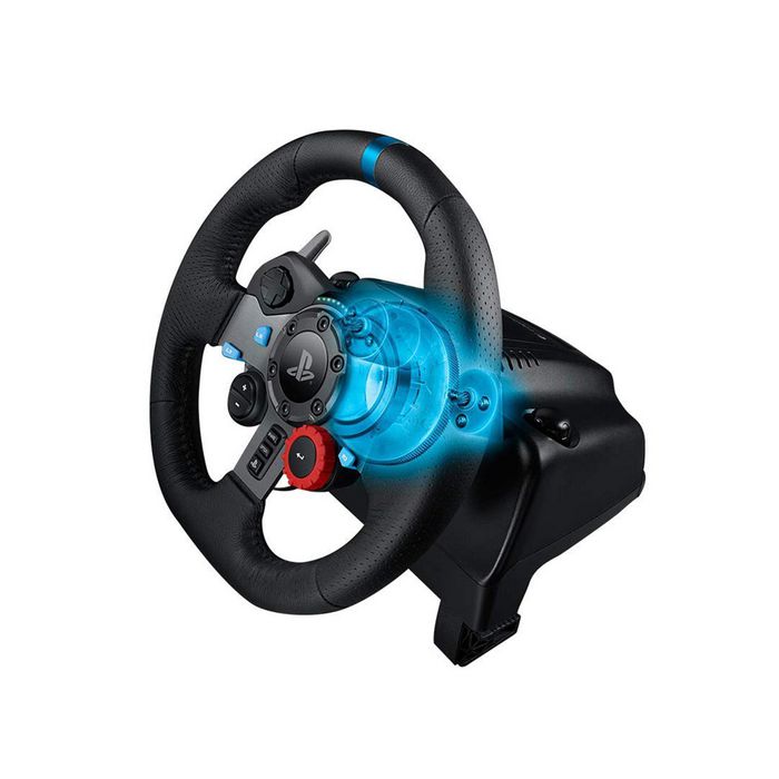 Logitech G29 Driving Force Racing Wheel för PlayStation 5 och PlayStation 4, USB, C-kontakt