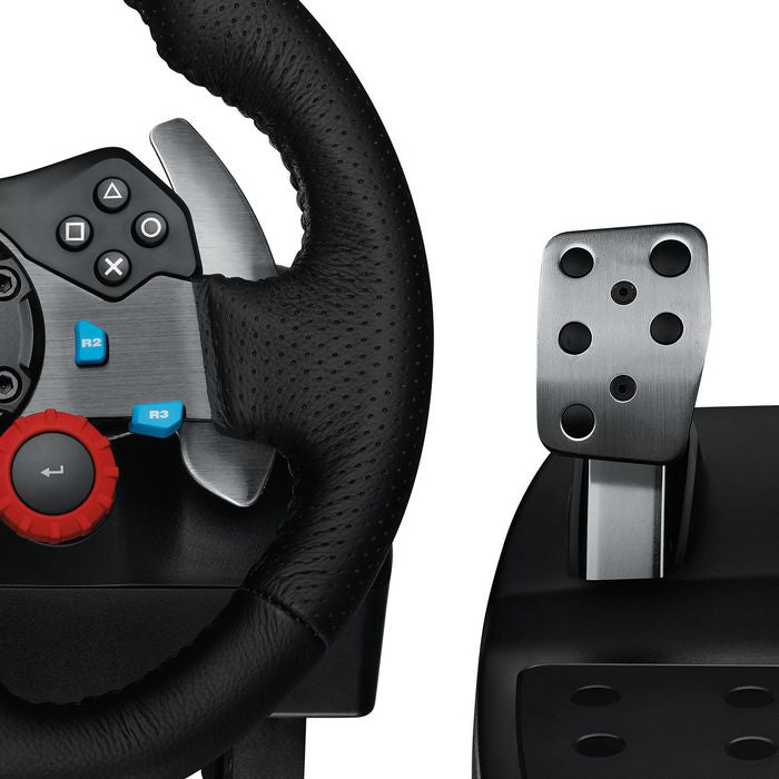 Logitech G29 Driving Force Racing Wheel för PlayStation 5 och PlayStation 4, USB, C-kontakt