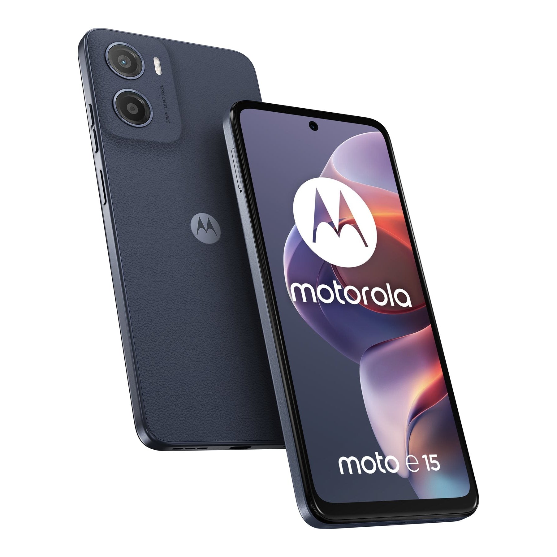 Motorola Moto E15 64GB Denimblå