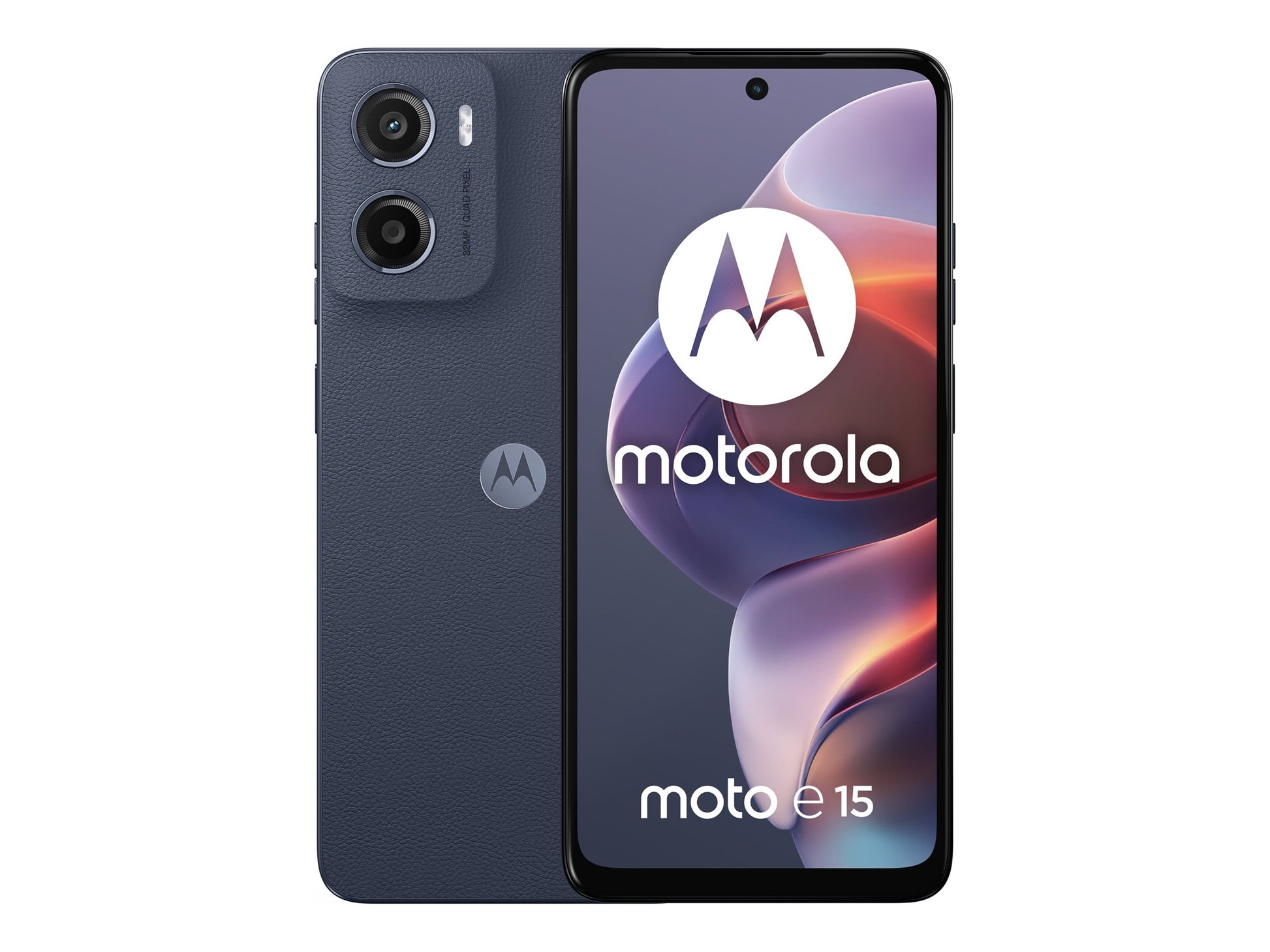Motorola Moto E15 64GB Denimblå