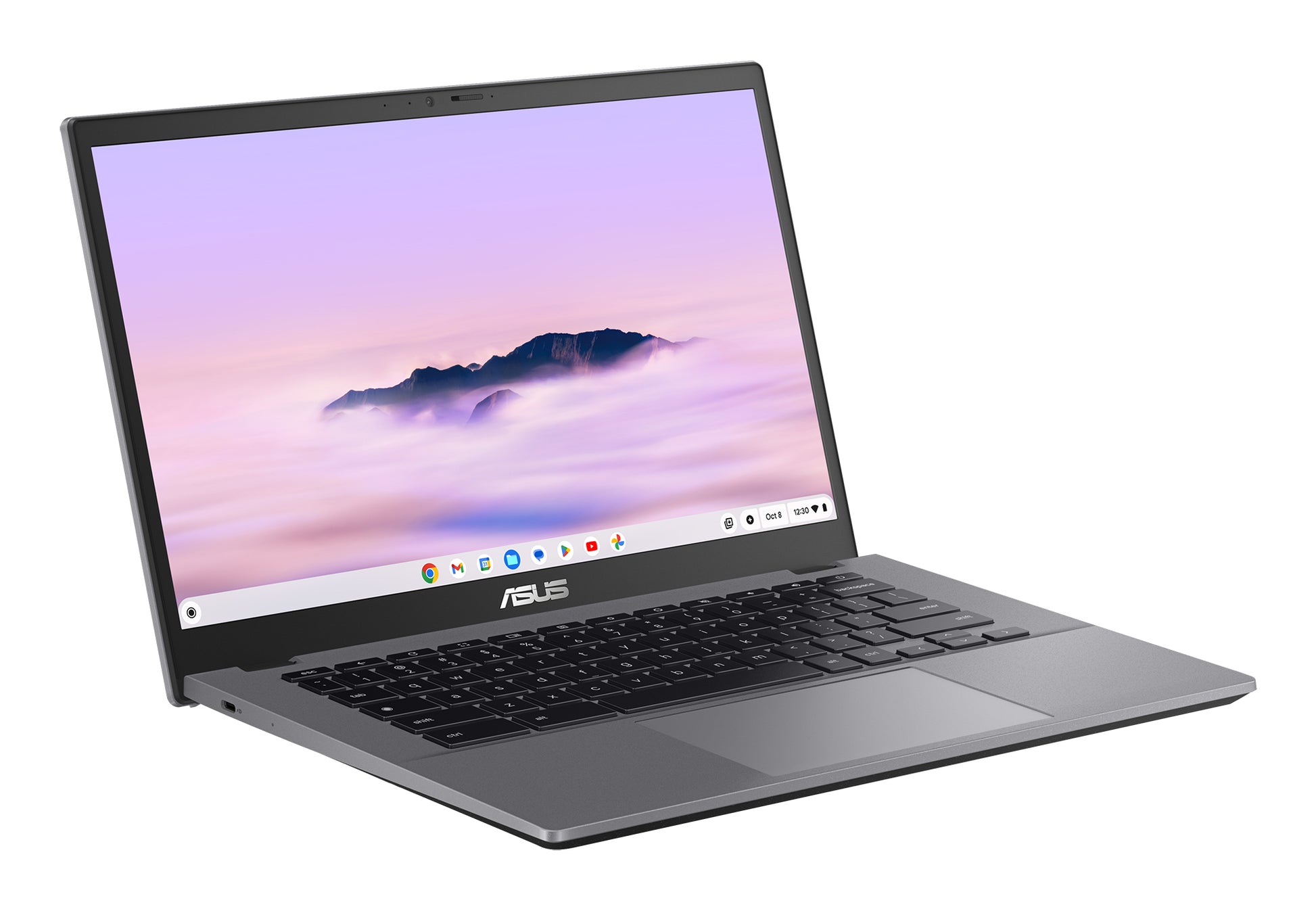 ASUS Chromebook Plus CX34 CX3402CVA-PQ0732 Intel® Core™ i3 i3-1315U 35,6 cm (14") Full HD 8 GB LPDDR5x-SDRAM 128 GB UFS Wi-Fi 6E (802.11ax) ChromeOS tyska Grå