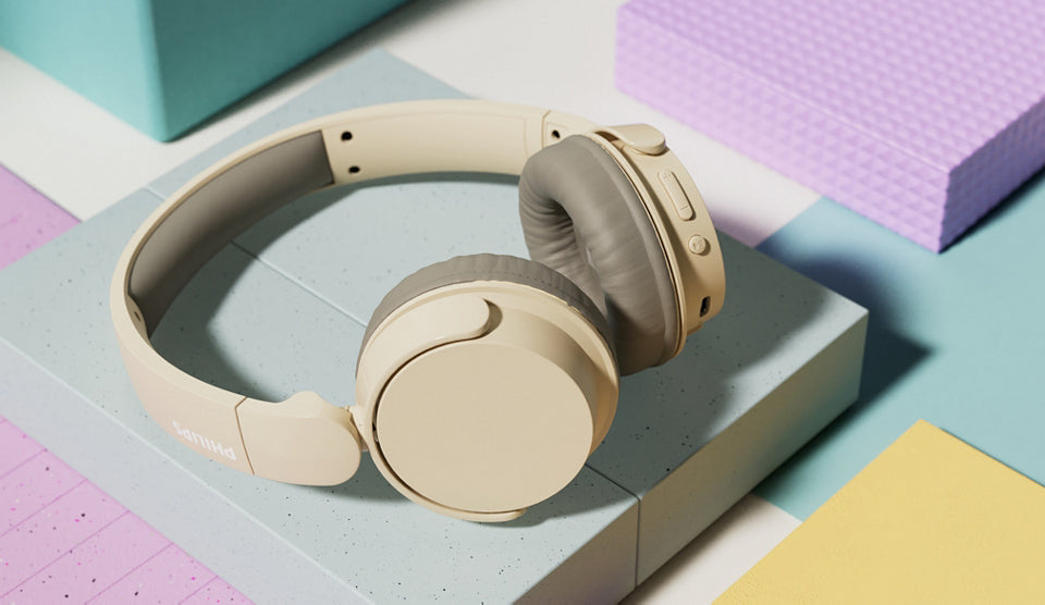 Philips-headset Beige