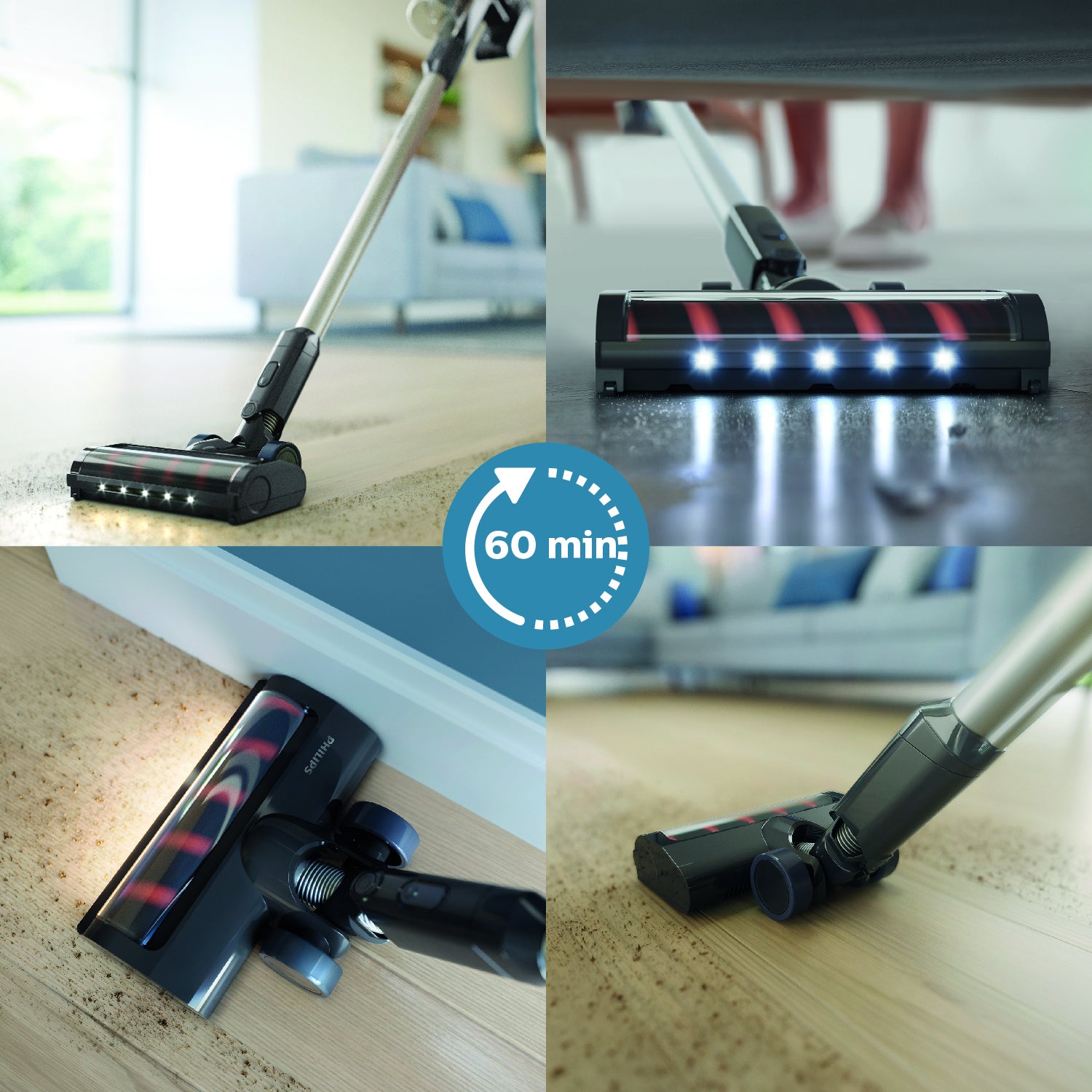 Philips 3000 series XC3133/01 Sladdlös dammsugare