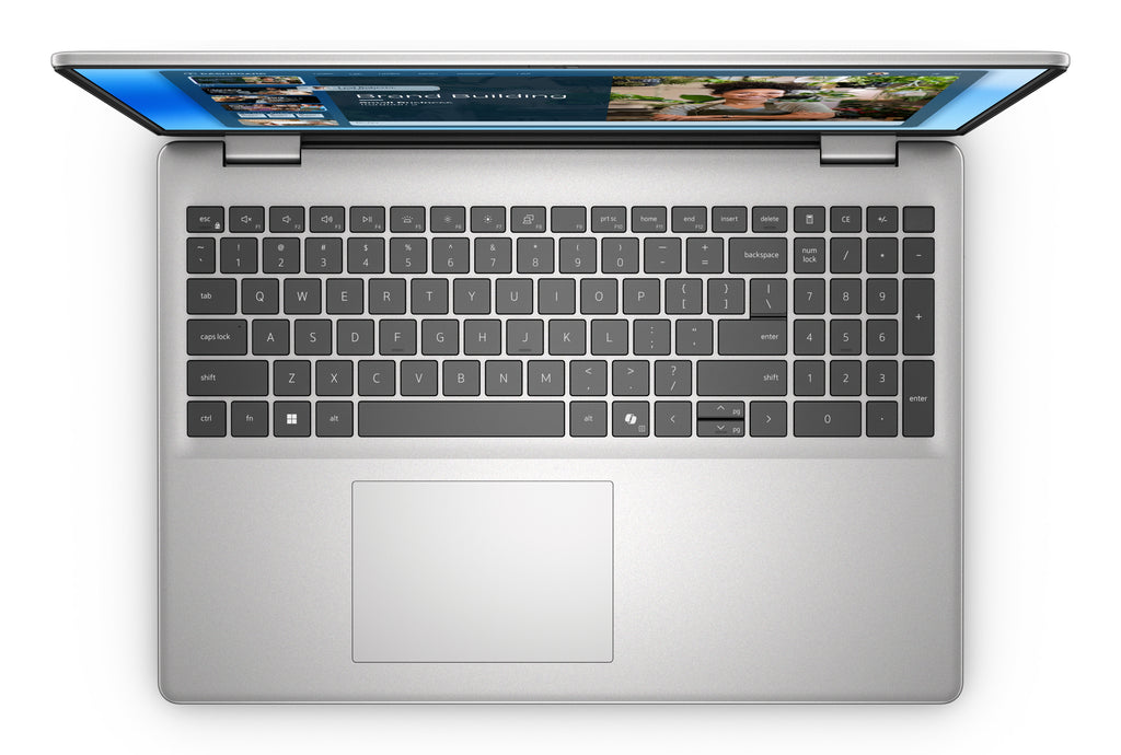 DELL DC16251 Intel Core 7 150U Bärbar dator 40,6 cm (16") Full HD+ 32 GB DDR5-SDRAM 1 TB SSD Wi-Fi 6E (802.11ax) Windows 11 Home Platina, Silver