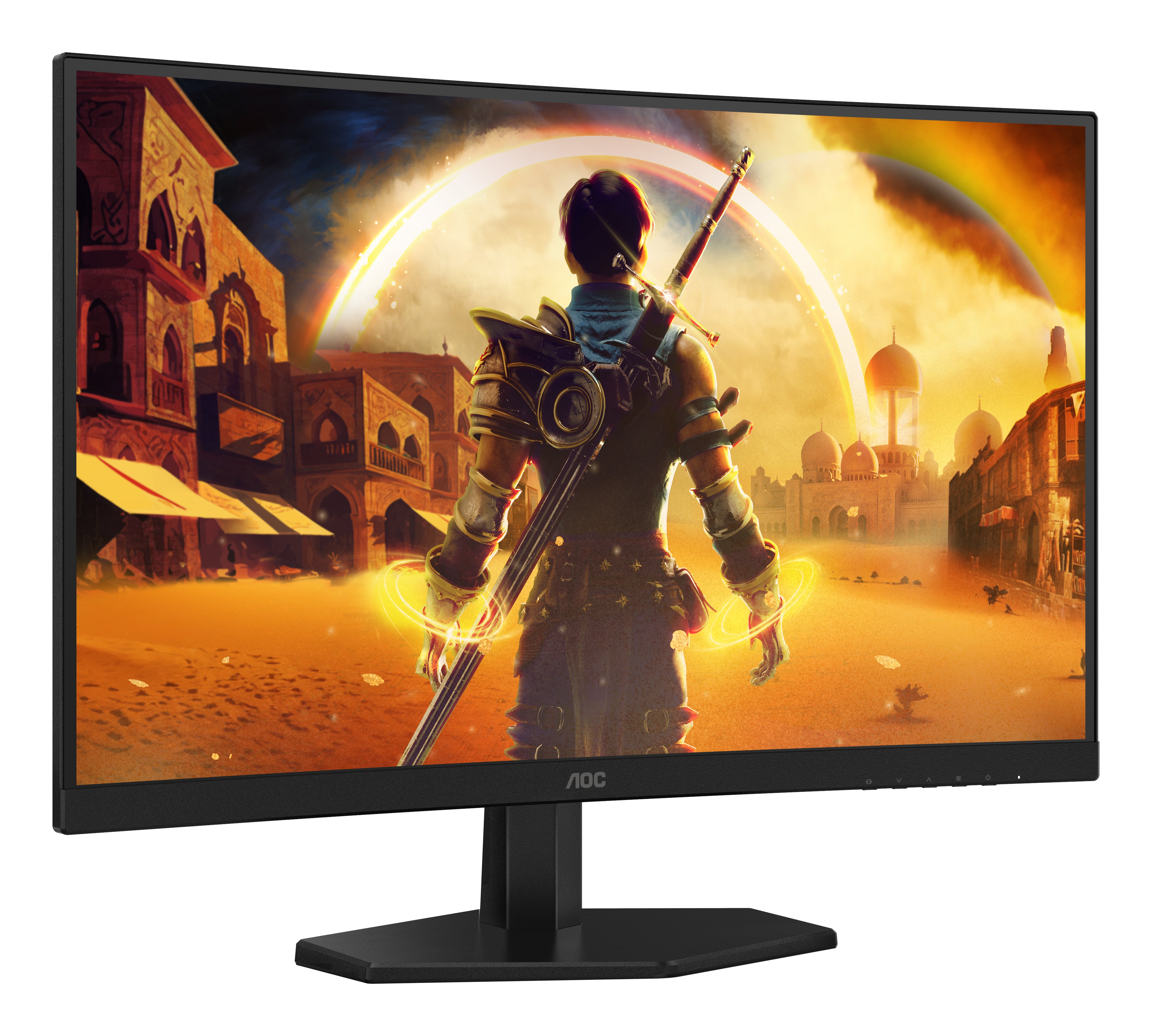 AOC G4 27G4HRE platta pc-skärmar 68,6 cm (27") 1920 x 1080 pixlar Full HD LED Svart, Röd