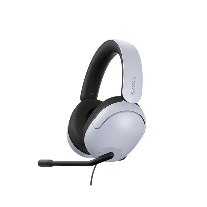 Sony INZONE H3 Headset Kabel Huvudband Spela Svart, Vit