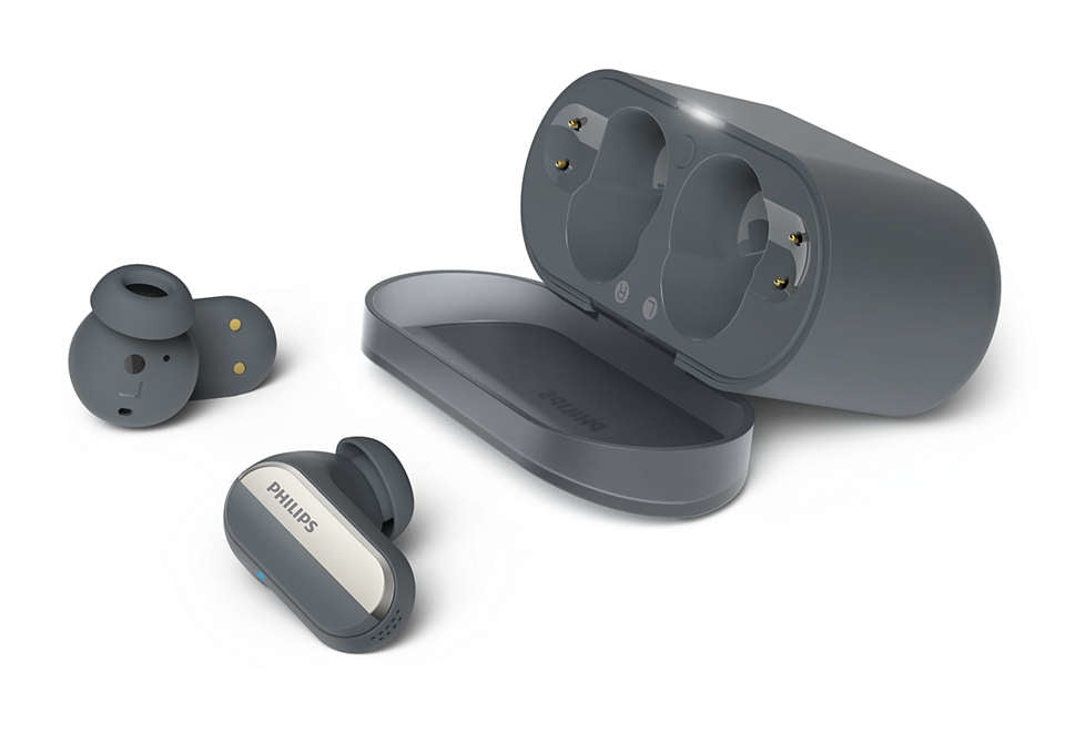 Philips TAT6908BK/00 hörlur och headset True Wireless Stereo (TWS) I öra Samtal/musik Bluetooth Svart