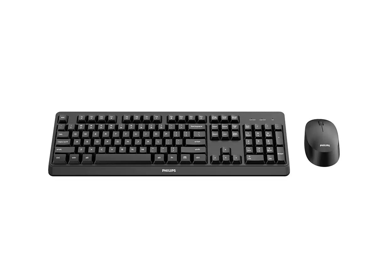 Philips 3000 series SPT6307BL/00 tangentbord Mus inkluderad Kontor RF Trådlös Svart