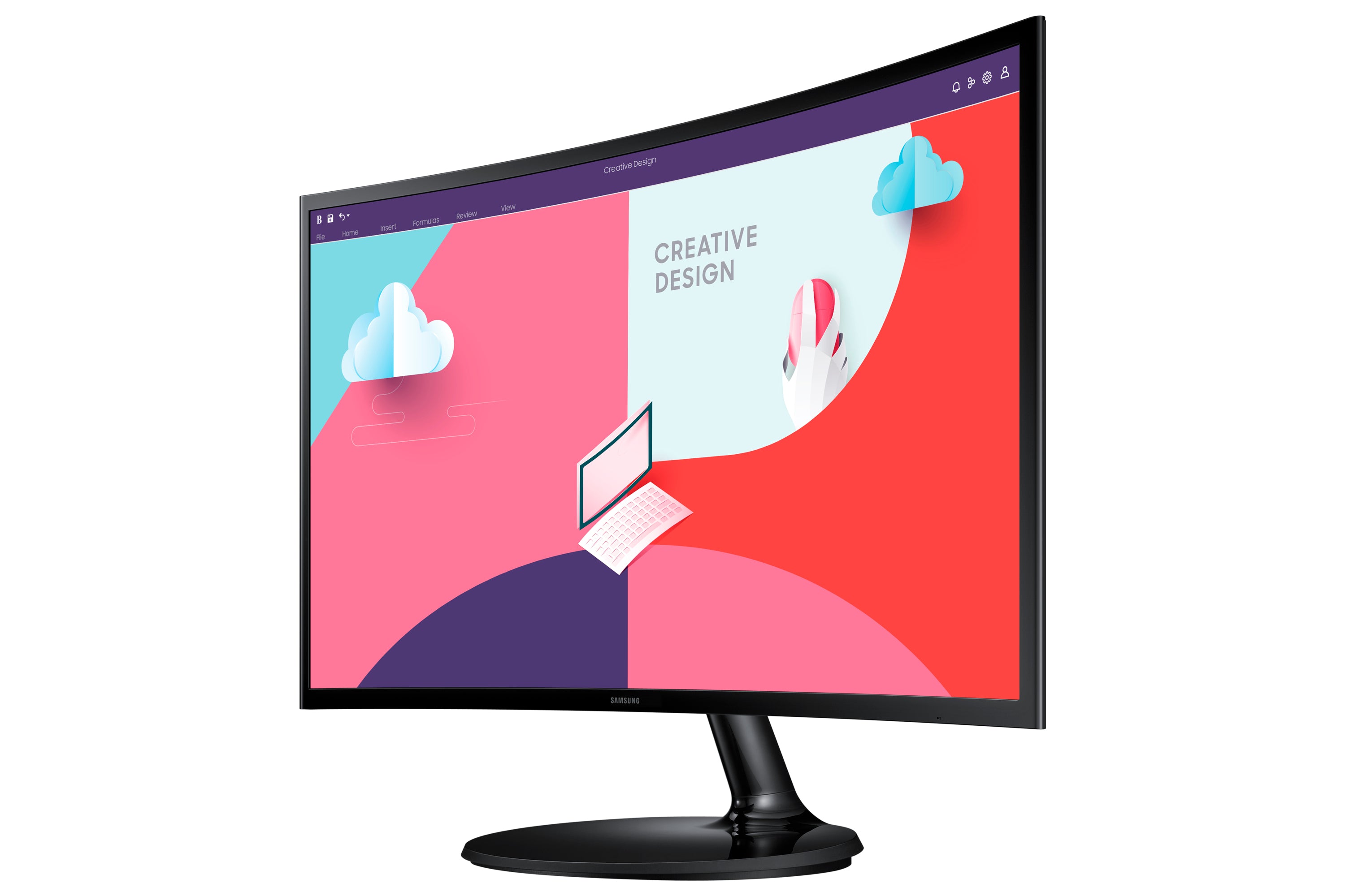 Samsung S36C LED-skärm 68,6 cm (27") 1920 x 1080 pixlar Full HD LCD Svart